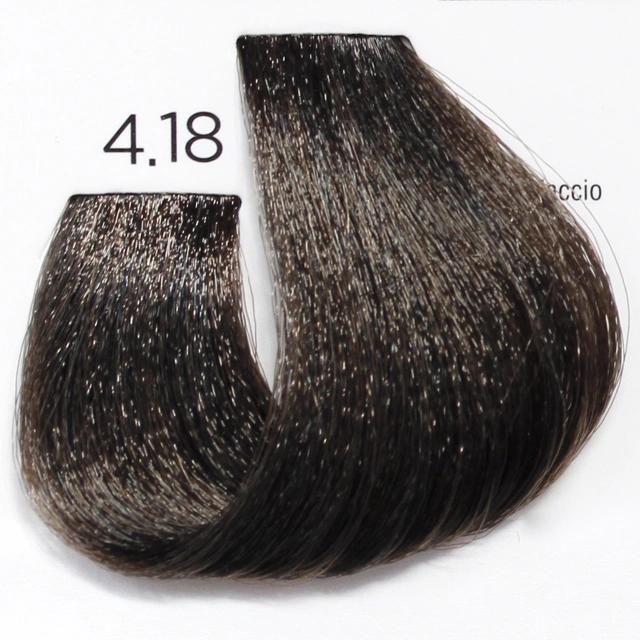 COULEUR DE MOUNIR - 4.18 Hajfesték - Icy Chocolate Brown 90ml főképe